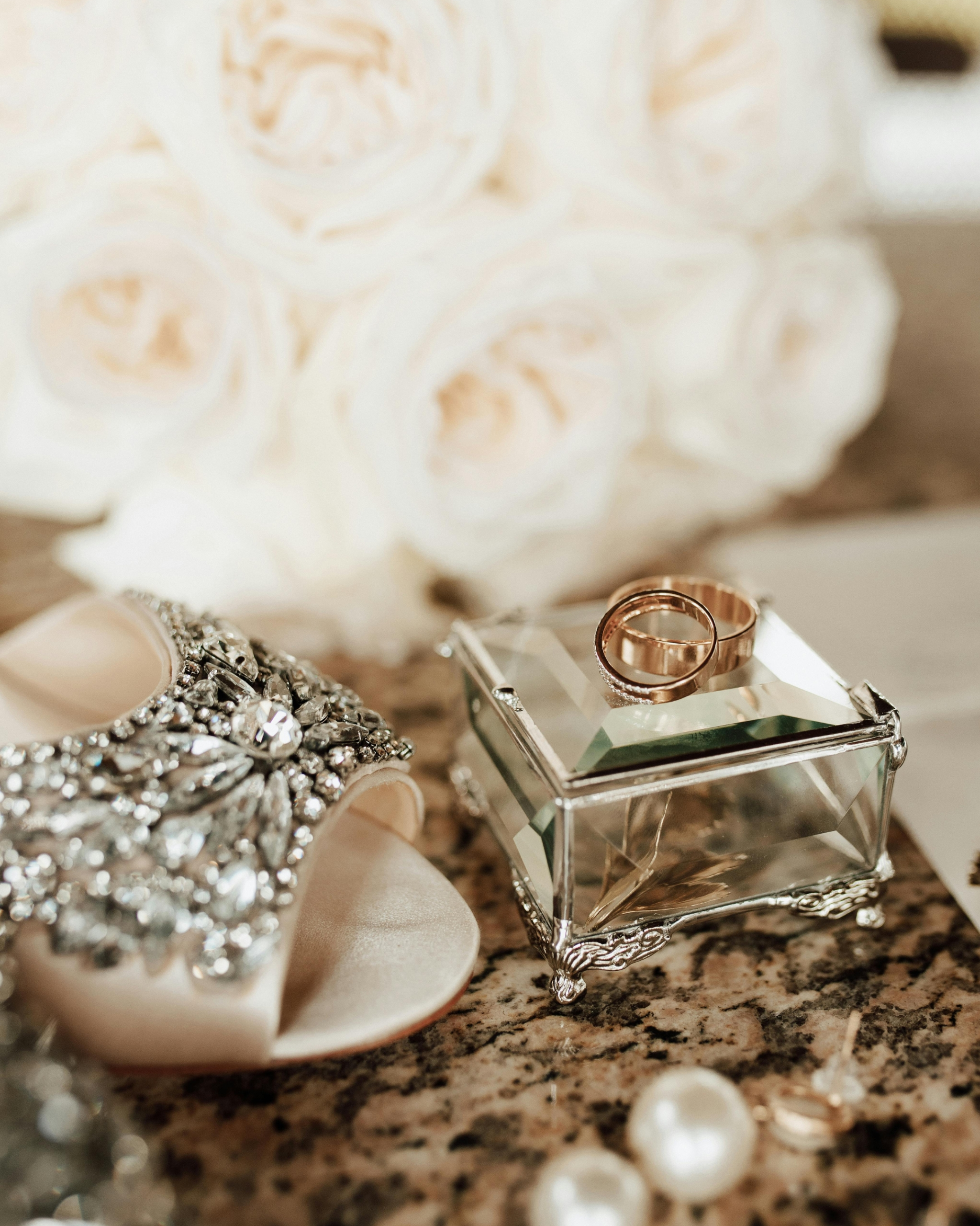 Bridal Accessories Set with Rings